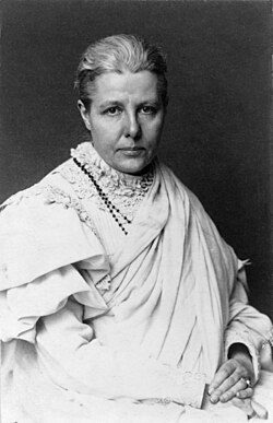 Retrato de Annie Besant
